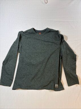 Rugged Elements Men’s Large Heathered Green Long Sleeve Tee
